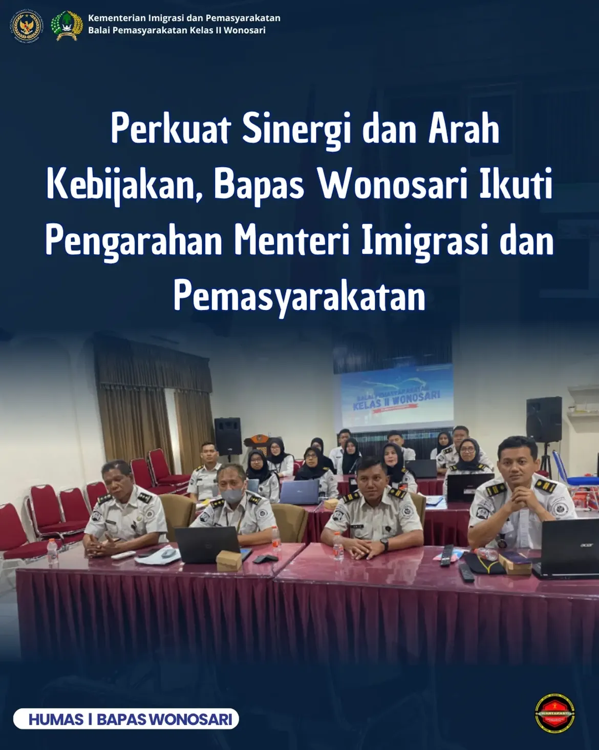 PENGARAHAN MENTERI IMIGRASI DAN PEMASYARAKATAN
